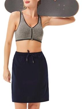 🌼JACK SMITH NAVY SKORT SKIRT KNEE LENGTH DRAWSTRING WAIST